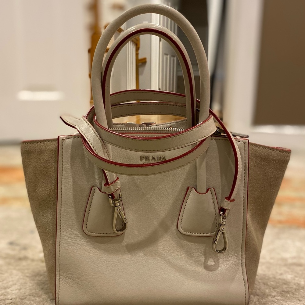 Prada soft crossbody